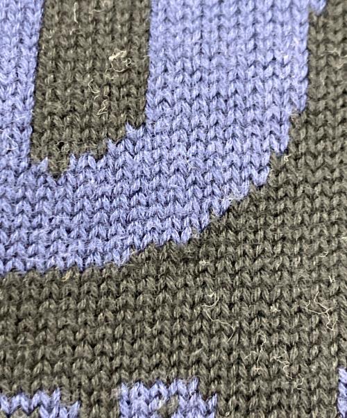 DIESEL（ディーゼル）DIESEL (ディーゼル) K-HALF KNIT ブラック サイズ:Mの古着・服飾アイテム