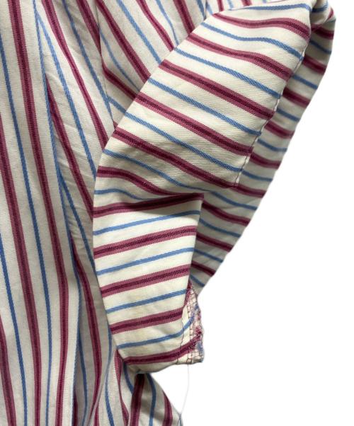 Vivienne Westwood RED LABEL（ヴィヴィアンウエストウッドレッドレーベル）Vivienne Westwood RED LABEL (ヴィヴィアンウエストウッドレッドレーベル) ストライプボウタイシャツ マルチカラー サイズ:2の古着・服飾アイテム