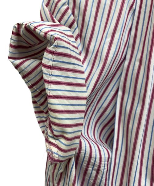 Vivienne Westwood RED LABEL（ヴィヴィアンウエストウッドレッドレーベル）Vivienne Westwood RED LABEL (ヴィヴィアンウエストウッドレッドレーベル) ストライプボウタイシャツ マルチカラー サイズ:2の古着・服飾アイテム