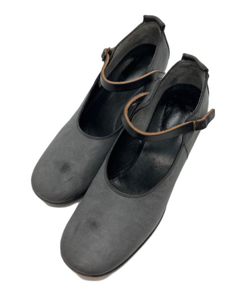 LEZZA BOTANICA（レッザボタ二カ）LEZZA BOTANICA (レッザボタ二カ) ストラップシューズ グレー サイズ:4の古着・服飾アイテム