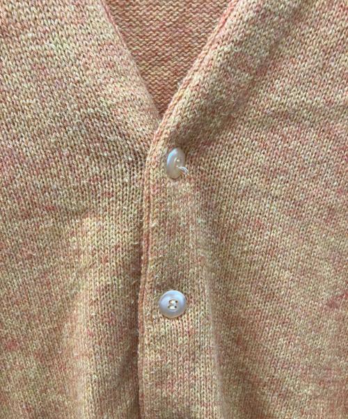 JANTZEN（ジャンセン）JANTZEN (ジャンセン) 70'sヴィンテージカーディガン オレンジ サイズ:Lの古着・服飾アイテム