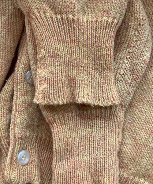 JANTZEN（ジャンセン）JANTZEN (ジャンセン) 70'sヴィンテージカーディガン オレンジ サイズ:Lの古着・服飾アイテム