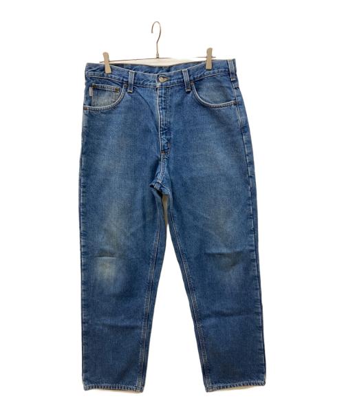 CarHartt（カーハート）CarHartt (カーハート) 裏地フランネル生地デニムパンツ インディゴ サイズ:不明の古着・服飾アイテム
