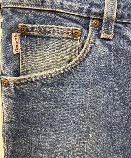 CarHartt（カーハート）CarHartt (カーハート) 裏地フランネル生地デニムパンツ インディゴ サイズ:不明の古着・服飾アイテム