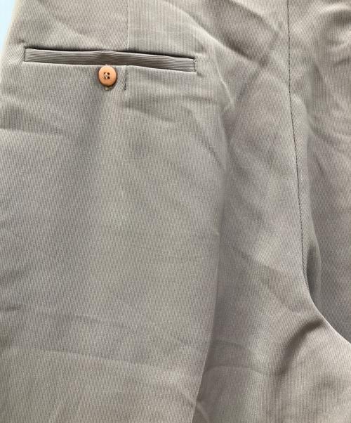 smash（スマッシュ）smash (スマッシュ) プリーツタックスラックス ベージュ サイズ:W36の古着・服飾アイテム