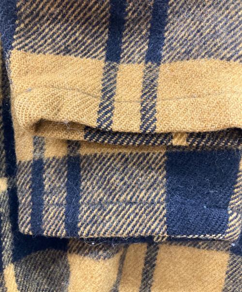 WOOLRICH（ウールリッチ）WOOLRICH (ウールリッチ) 50'sウールプルオーバーシャツ イエロー サイズ:Ｍの古着・服飾アイテム