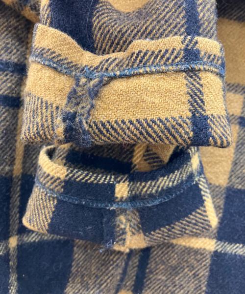 WOOLRICH（ウールリッチ）WOOLRICH (ウールリッチ) 50'sウールプルオーバーシャツ イエロー サイズ:Ｍの古着・服飾アイテム