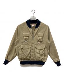 Columbia（コロンビア）の古着「70's茶タグフィッシングブルゾン」｜ベージュ