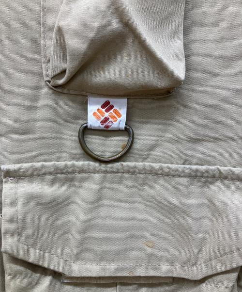 Columbia（コロンビア）Columbia (コロンビア) 70's茶タグフィッシングブルゾン ベージュ サイズ:Lの古着・服飾アイテム