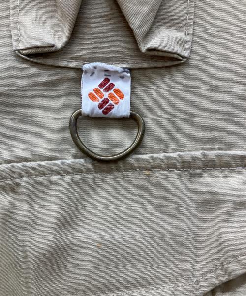 Columbia（コロンビア）Columbia (コロンビア) 70's茶タグフィッシングブルゾン ベージュ サイズ:Lの古着・服飾アイテム
