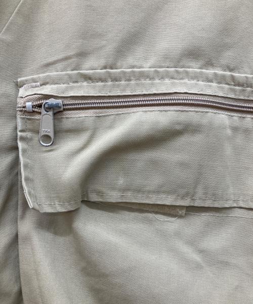 Columbia（コロンビア）Columbia (コロンビア) 70's茶タグフィッシングブルゾン ベージュ サイズ:Lの古着・服飾アイテム