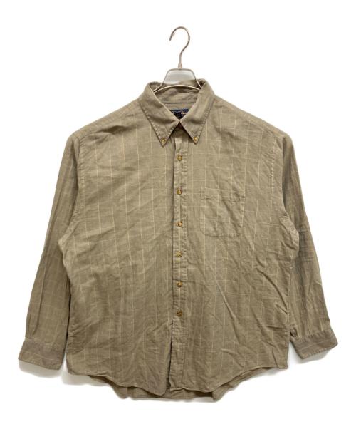 BROOKS BROTHERS（ブルックスブラザーズ）BROOKS BROTHERS (ブルックスブラザーズ) ボタンダウンシャツ ブラウン サイズ:XLの古着・服飾アイテム