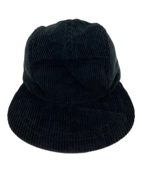 GOYO（ゴヨウ）GOYO (ゴヨウ) コーデュロイジェットキャップ ブラックの古着・服飾アイテム