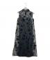 Acka.（エーシーケーエー）の古着「sheer flower one-piece」｜ブラック
