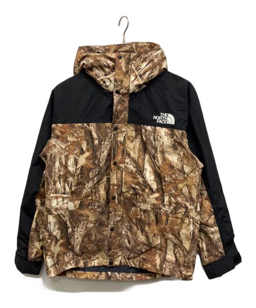 THE NORTH FACE（ザ ノース フェイス）THE NORTH FACE (ザ ノース フェイス) Novelty Mountain Light Jacket ベージュ×ブラック サイズ:XLの古着・服飾アイテム