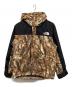 THE NORTH FACE（ザ ノース フェイス）の古着「Novelty Mountain Light Jacket」｜ベージュ×ブラック