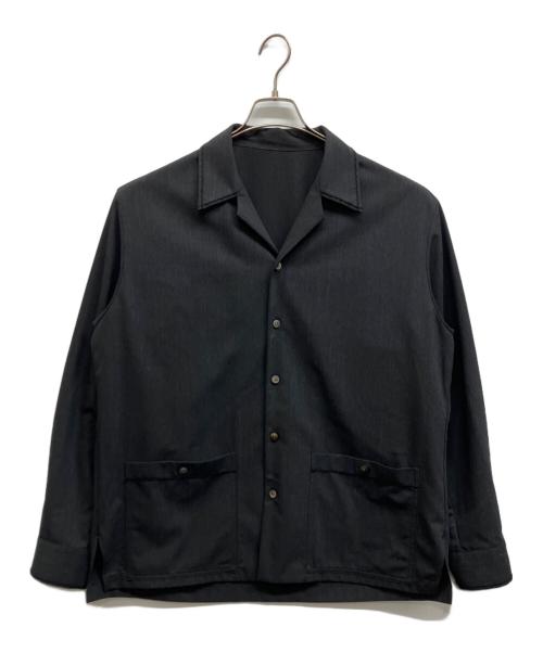 IRENISA（イレニサ）IRENISA (イレニサ) 26SS OPEN COLLAR SHIRT グレー サイズ:3の古着・服飾アイテム