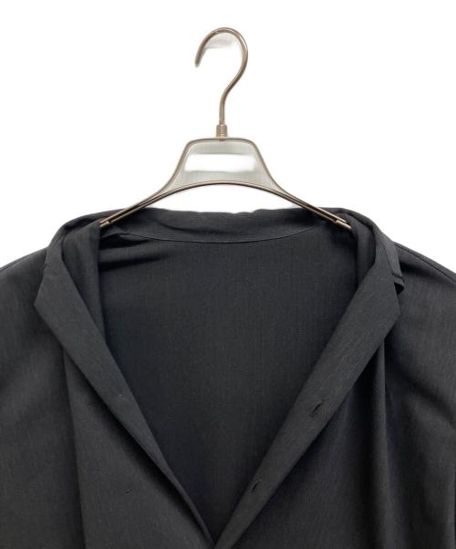 IRENISA（イレニサ）IRENISA (イレニサ) 26SS OPEN COLLAR SHIRT グレー サイズ:3の古着・服飾アイテム