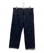 Pherrow'sフェローズ）の古着「13.5oz デニム 1940's クラシック ストレート ジーンズ Lot.400P ストロングホールド」｜インディゴ