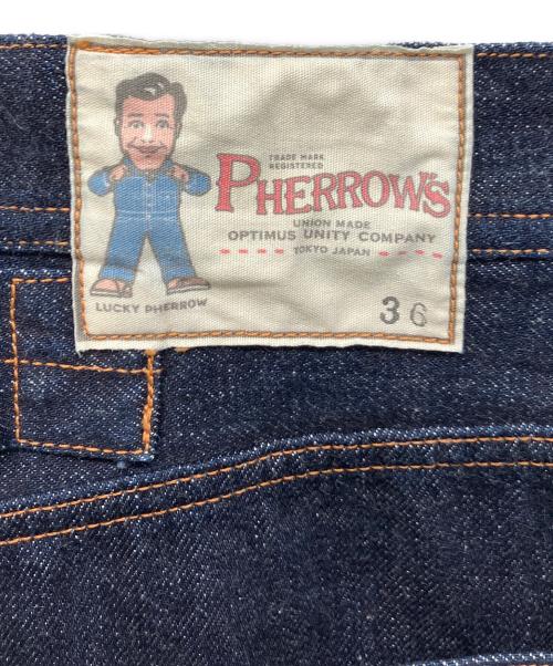 Pherrow's（フェローズ）PHERROW'S (フェローズ) 13.5oz デニム 1940's クラシック ストレート ジーンズ Lot.400P ストロングホールド インディゴ サイズ:SIZE 91cm (W36)の古着・服飾アイテム