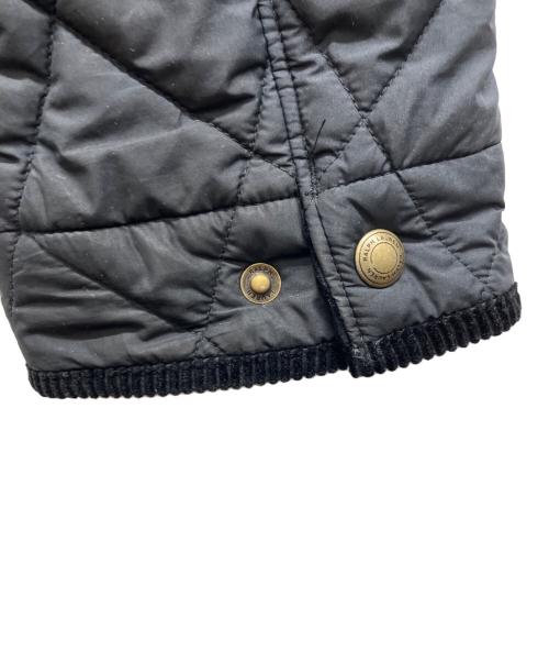 POLO RALPH LAUREN（ポロ・ラルフローレン）POLO RALPH LAUREN (ポロ・ラルフローレン) キルティングジャケット ブラック サイズ:XXLの古着・服飾アイテム