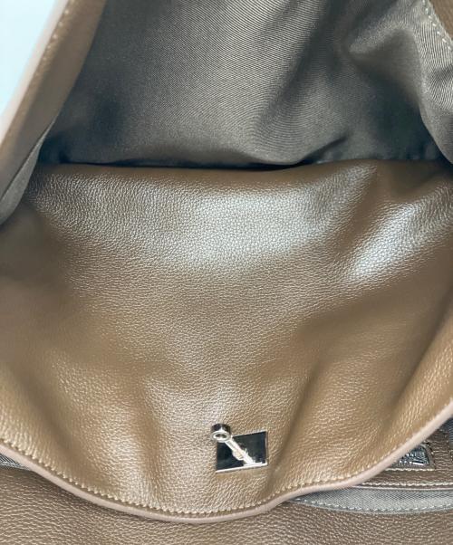 VARNY（ヴァーニー）VARNY (ヴァーニー) JOURNAL STANDARD (ジャーナルスタンダード) 別注LEICESTERショルダーバッグ ブラウンの古着・服飾アイテム