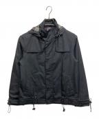 BURBERRY BLACK LABELバーバリーブラックレーベル）の古着「フーデッドジャケット」｜ブラック