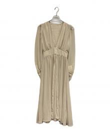 Ameri（アメリ）の古着「SOPHIA LAYERED DRESS」｜アイボリー