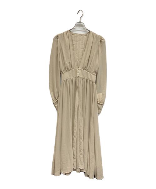 Ameri（アメリ）AMERI (アメリ) SOPHIA LAYERED DRESS アイボリー サイズ:Mの古着・服飾アイテム