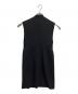 AMERI (アメリ) WAVE COLLAR ANGULAR VEST ブラック サイズ:M：4000円