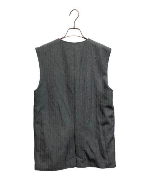 Ameri（アメリ）Ameri (アメリ) OTONA MUSE LONG VEST WITH PANTS グレー サイズ:Mの古着・服飾アイテム