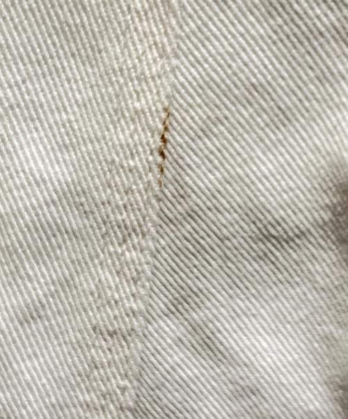 MM6 Maison Margiela（エムエムシックスメゾンマルジェラ）MM6 Maison Margiela (エムエムシックスメゾンマルジェラ) デニムシャツワンピース ホワイト サイズ:40の古着・服飾アイテム