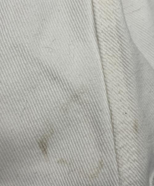 MM6 Maison Margiela（エムエムシックスメゾンマルジェラ）MM6 Maison Margiela (エムエムシックスメゾンマルジェラ) デニムシャツワンピース ホワイト サイズ:40の古着・服飾アイテム