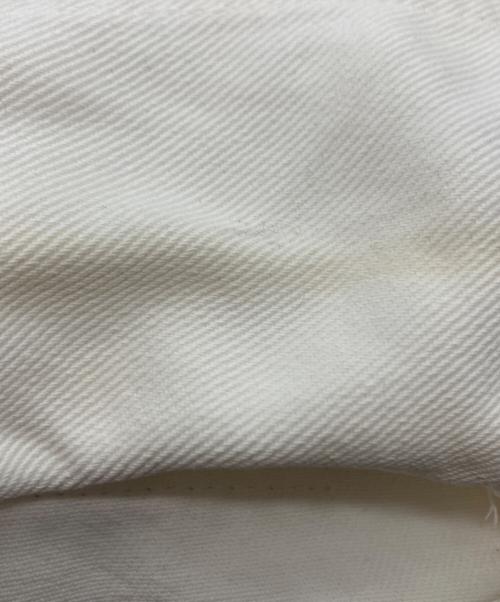MM6 Maison Margiela（エムエムシックスメゾンマルジェラ）MM6 Maison Margiela (エムエムシックスメゾンマルジェラ) デニムシャツワンピース ホワイト サイズ:40の古着・服飾アイテム