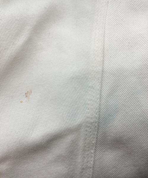 MM6 Maison Margiela（エムエムシックスメゾンマルジェラ）MM6 Maison Margiela (エムエムシックスメゾンマルジェラ) デニムシャツワンピース ホワイト サイズ:40の古着・服飾アイテム