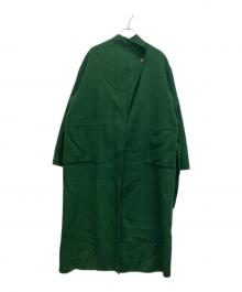 Ameri（アメリ）の古着「STAND COLLAR SCARF COAT」｜グリーン