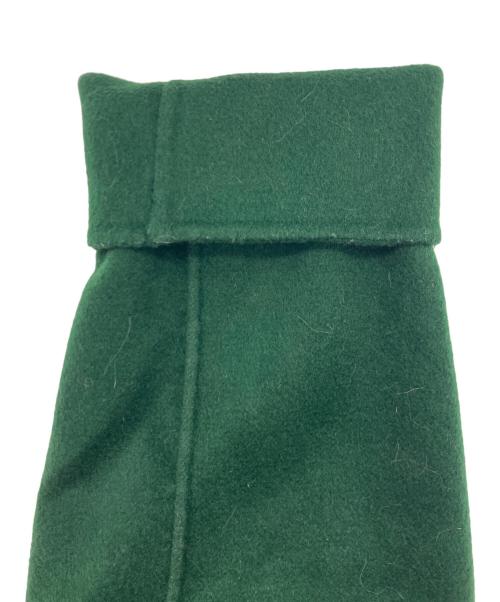 Ameri（アメリ）AMERI (アメリ) STAND COLLAR SCARF COAT グリーン サイズ:Sの古着・服飾アイテム