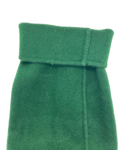 Ameri（アメリ）AMERI (アメリ) STAND COLLAR SCARF COAT グリーン サイズ:Sの古着・服飾アイテム
