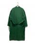 AMERI (アメリ) STAND COLLAR SCARF COAT グリーン サイズ:S：7000円
