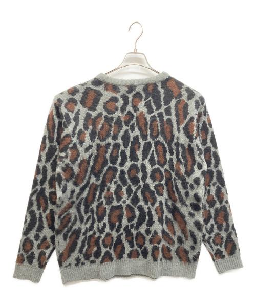 PENNEYS（ペニーズ）PENNEYS (ペニーズ) レオパードニット グレー サイズ:Lの古着・服飾アイテム