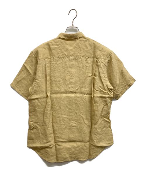 PAPAS（パパス）PAPAS (パパス) リネン半袖シャツ ベージュ サイズ:M 未使用品の古着・服飾アイテム