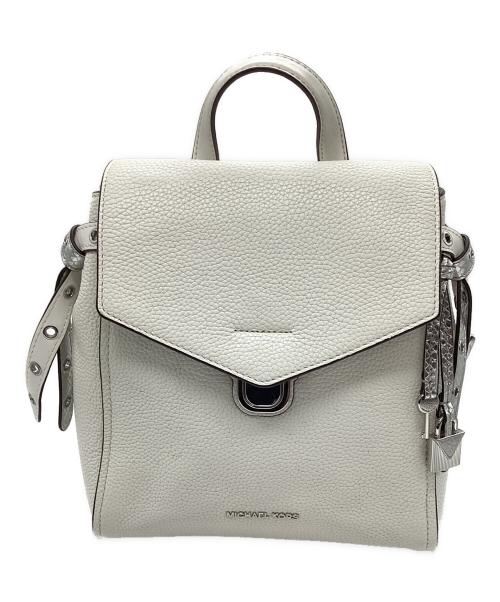 MICHAEL KORS（マイケルコース）MICHAEL KORS (マイケルコース) ミニリュック ホワイトの古着・服飾アイテム