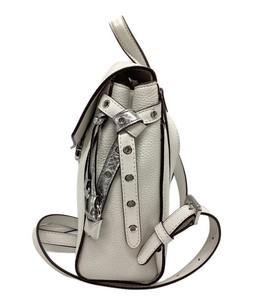 MICHAEL KORS（マイケルコース）MICHAEL KORS (マイケルコース) ミニリュック ホワイトの古着・服飾アイテム