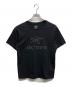 ARC'TERYX（アークテリクス）の古着「Word Logo Short Sleeve Women's」｜ブラック