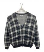90909090）の古着「Mohair Ombre Cardigan」｜ブラック