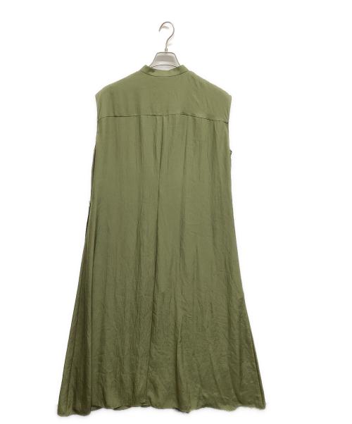 theory（セオリー）theory (セオリー) WASHED TWILL SL CONV WRAP DR グリーン サイズ:M 未使用品の古着・服飾アイテム