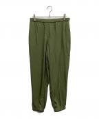 theoryセオリー）の古着「ジョガーパンツ Washed Twill」｜オリーブ