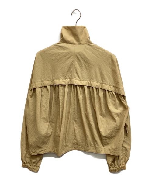 theory（セオリー）theory (セオリー) Rec Feather Nylon Gather JKT ベージュ サイズ:Sの古着・服飾アイテム
