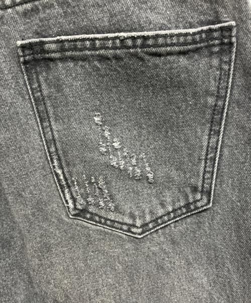 YENN（イエン）yenn (イエン) ハイライズタックワイドパンツ ブラック サイズ:Mの古着・服飾アイテム