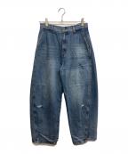 YENNイエン）の古着「CURVED SEAM DENIM PT」